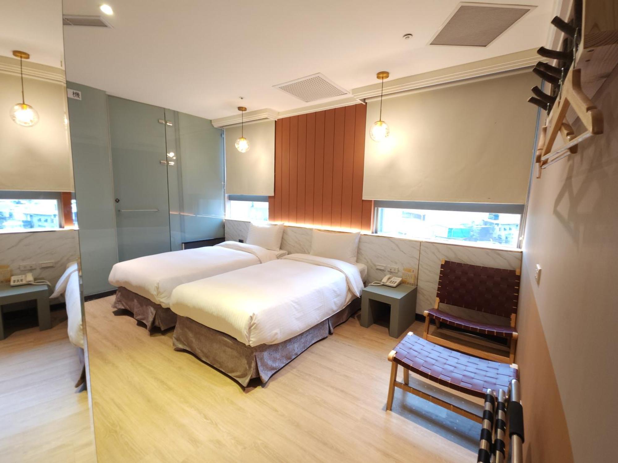 Merryday Hotel Banqiao Taipeh Exterior foto