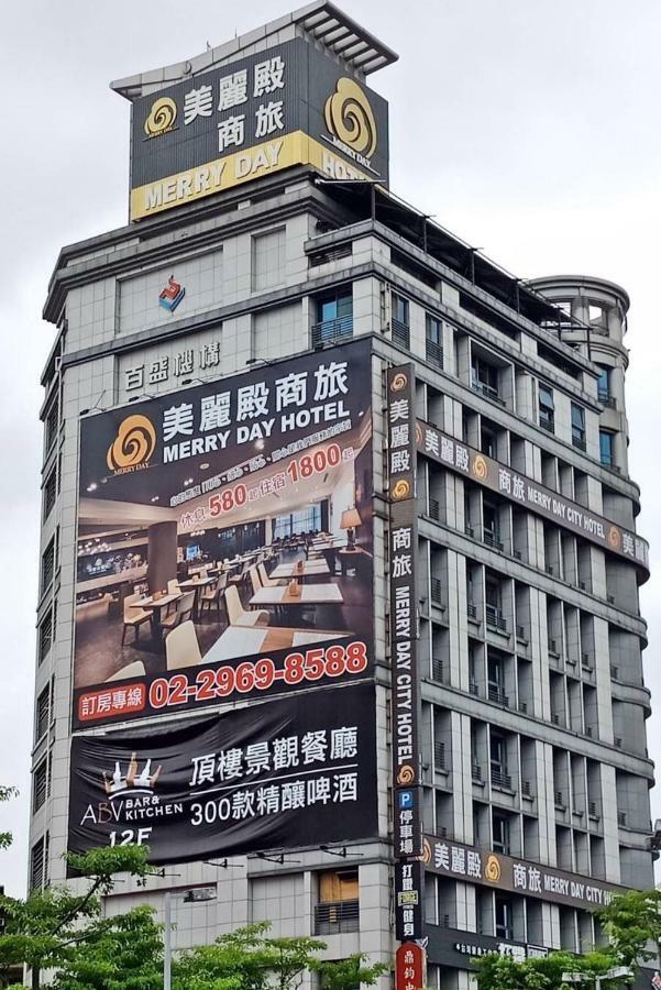 Merryday Hotel Banqiao Taipeh Exterior foto